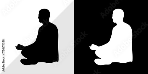 silhouettes of people