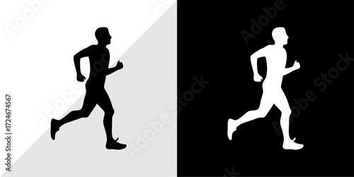 silhouettes of people