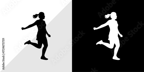 silhouettes of people