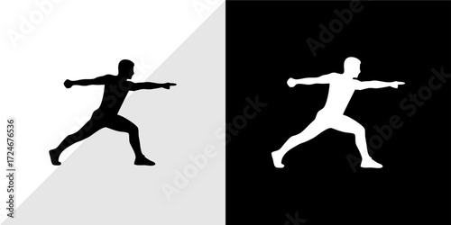 silhouettes of people