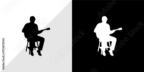 silhouettes of people