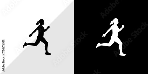 silhouette of a woman