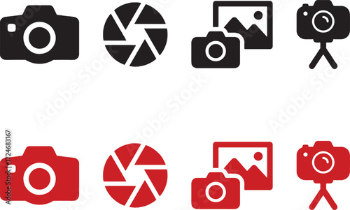 vector, design, black, illustration, photo, icons, camera, camera, black, icons, illustration, photo, design, vector, aperture