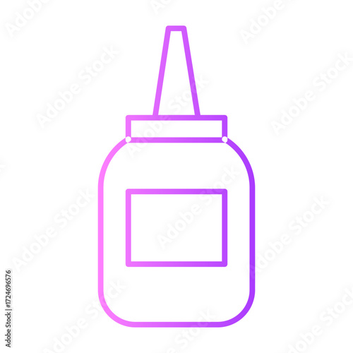 glue gradient icon