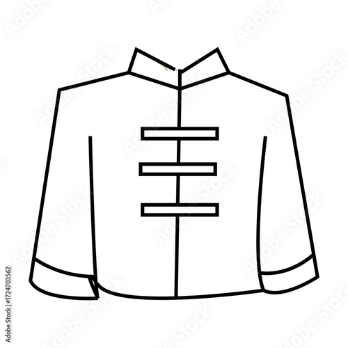 marching band clothes silhouette icon design template