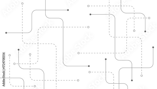 Abstract background with technology circuit board texture. Modern electronic motherboard texture. Creative idea for internet technology. Tech concept for header, web banner, website, presentation.