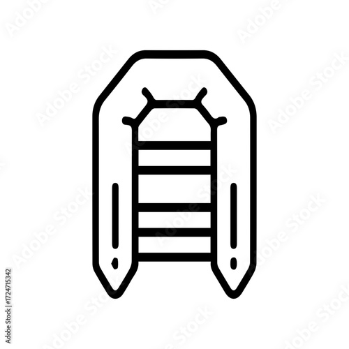 Inflatable Raft Icon