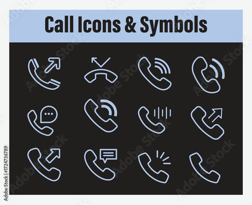 collection of various phone call and communication 