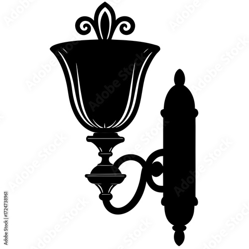 candlestick and candle