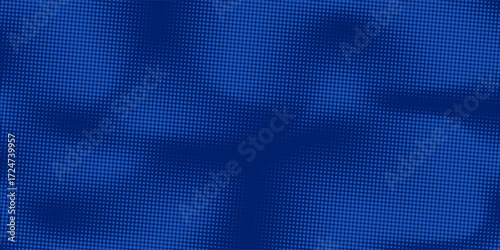 abstract halftone texture blue background in geometric style