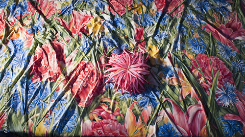 FLOWERS PAINT. WALLPAPER. BACKGROUND