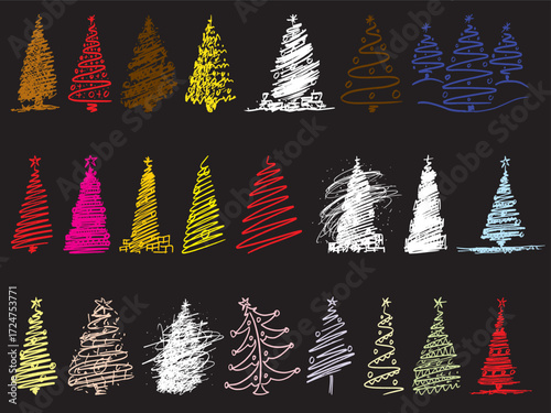 Spread the holiday cheer with this Merry Christmas Trees T-shirt. Featuring a stunning design with beautifully decorated Christmas trees, sparkling lights, and festive ornaments, this shirt is perfect
