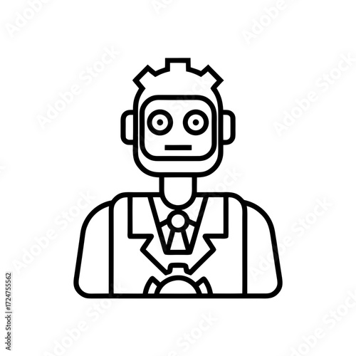 g code interpreter icon isolated on white
