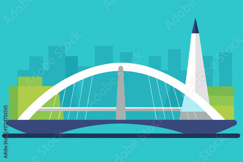 bridge in the city