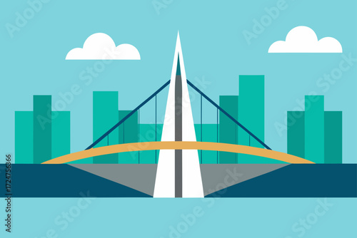 bridge in the city