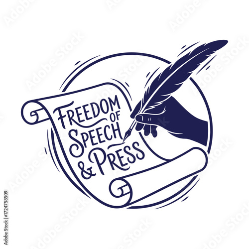 World Freedom Day, 9 November, Vector Design, T-Shirt Design