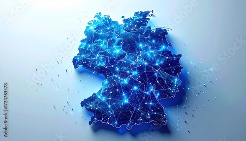 Germany network map