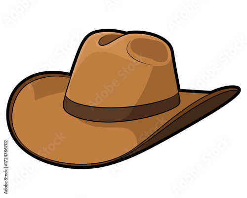Digital illustration of a classic brow for advertising