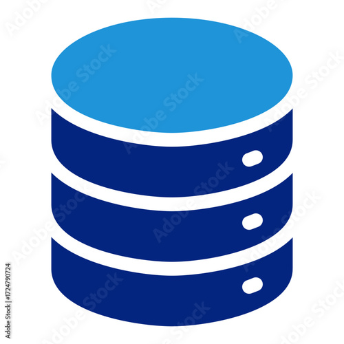 Database Icon Element For Design