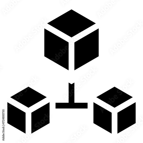 Data Structure Icon Element For Design
