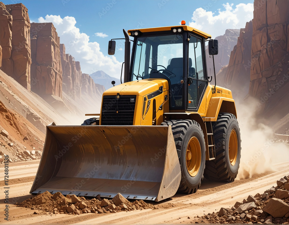 Obraz premium 建設,建築Construction MOCKUP