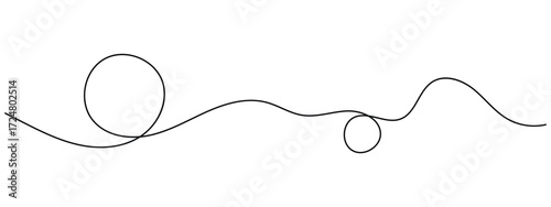 Abstract wavy squiggle dashed line collection. Dotted spiral curve line. Transport dot paths lines. Thin line abstract doted swirl path. Minimal squiggle divider, loopy line vector icon in eps 10.
