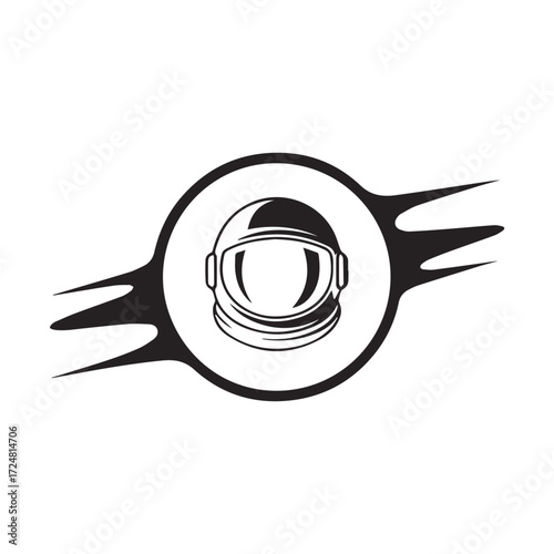 Black magnifying glass search eye vector symbol design icon