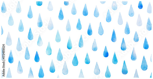 水色雫素材