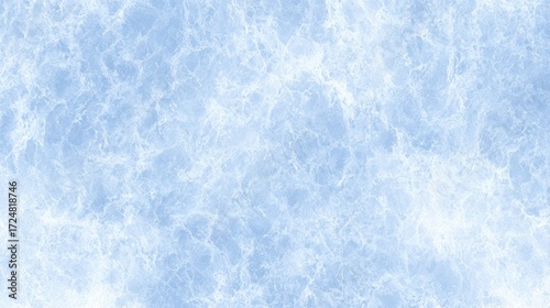 Abstract icy blue marble texture background with frosty light patterns and smooth stone effect