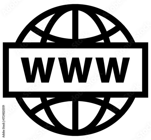 www・インターネット・ブラウザ・世界・ネットワークのアイコンマーク2