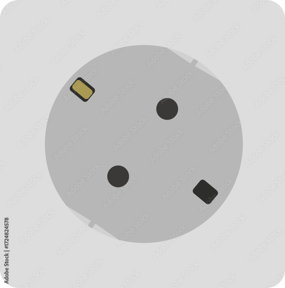 Fototapeta premium 한구 콘센트