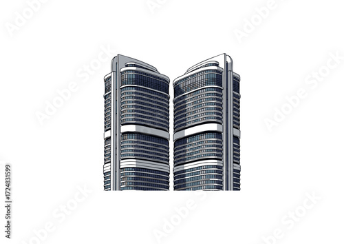 Lippo Centre twin office towers
