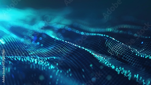 White dark blue cyan turquoise background