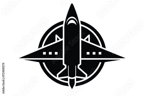 aerospace engineering vector icon