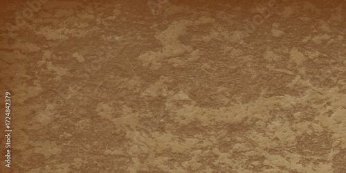 Rustic stucco wall texture with mottled brown and beige tones, ideal for backgrounds, overlays, and design elements.