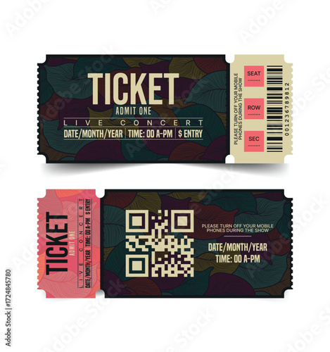 admit one ticket