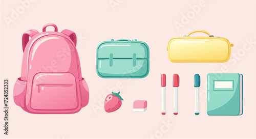 School supplies set