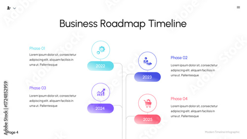 Modern Timeline Infographic