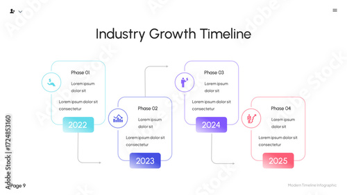 Modern Timeline Infographic