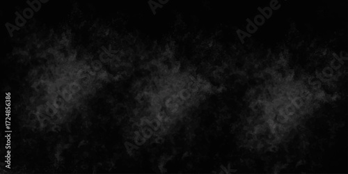 Abstract dark black background with grunge texture. black concrete wall background, old cement stone texture. Dark Grunge Backdrop with Black Wall Pattern Chalk rubbed out on blackboard background.