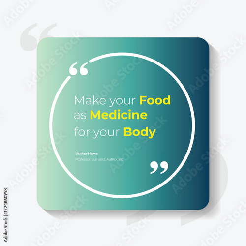 Gradient Bubble testimonial banner, quote, infographic. Social media post template designs for quotes. Empty speech bubbles, quote bubbles and text box