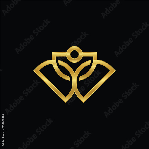 Minimalist Luxury Abstract Initials DDD Logo Design Inspiration