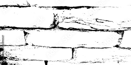 Abstract background with black and white grunge retro texture of the brick dust wall design. dust overlay distress grainy grungy effect. black paper texture. black rusty concrete cracks wall texture.