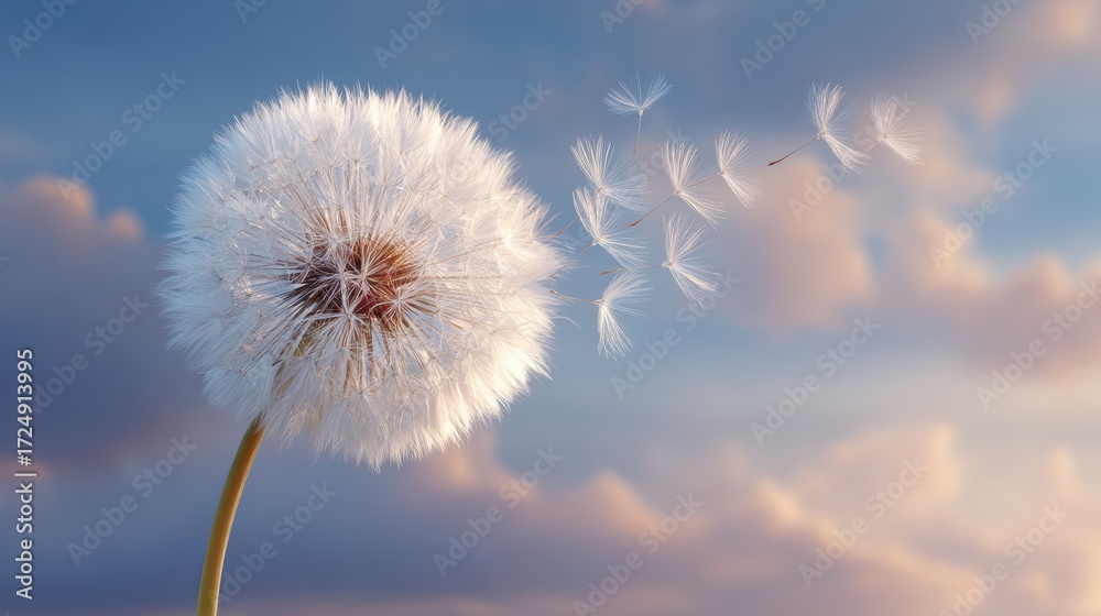 Fototapeta premium Exploring Financial Market Volatility Through the Lens of Nature's Transience and Investment Strategies