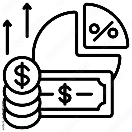 Profit Margin Icon