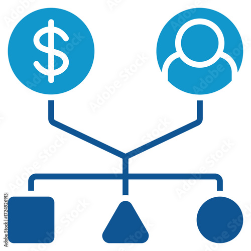 Resource Allocation Icon