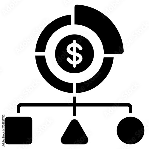 Cost Allocation Icon