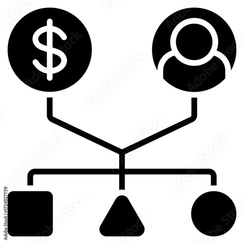 Resource Allocation Icon