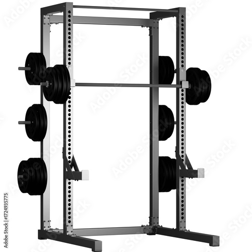 Wallpaper Mural Squat rack gym sport Torontodigital.ca