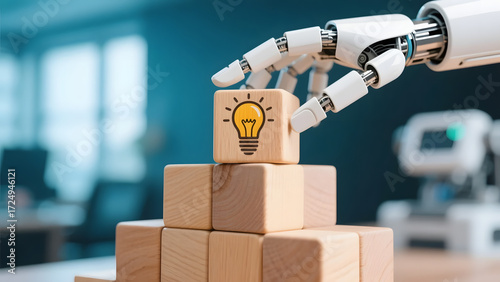 Future technology and artificial intelligence building the foundation for new ideas and creative business solutions